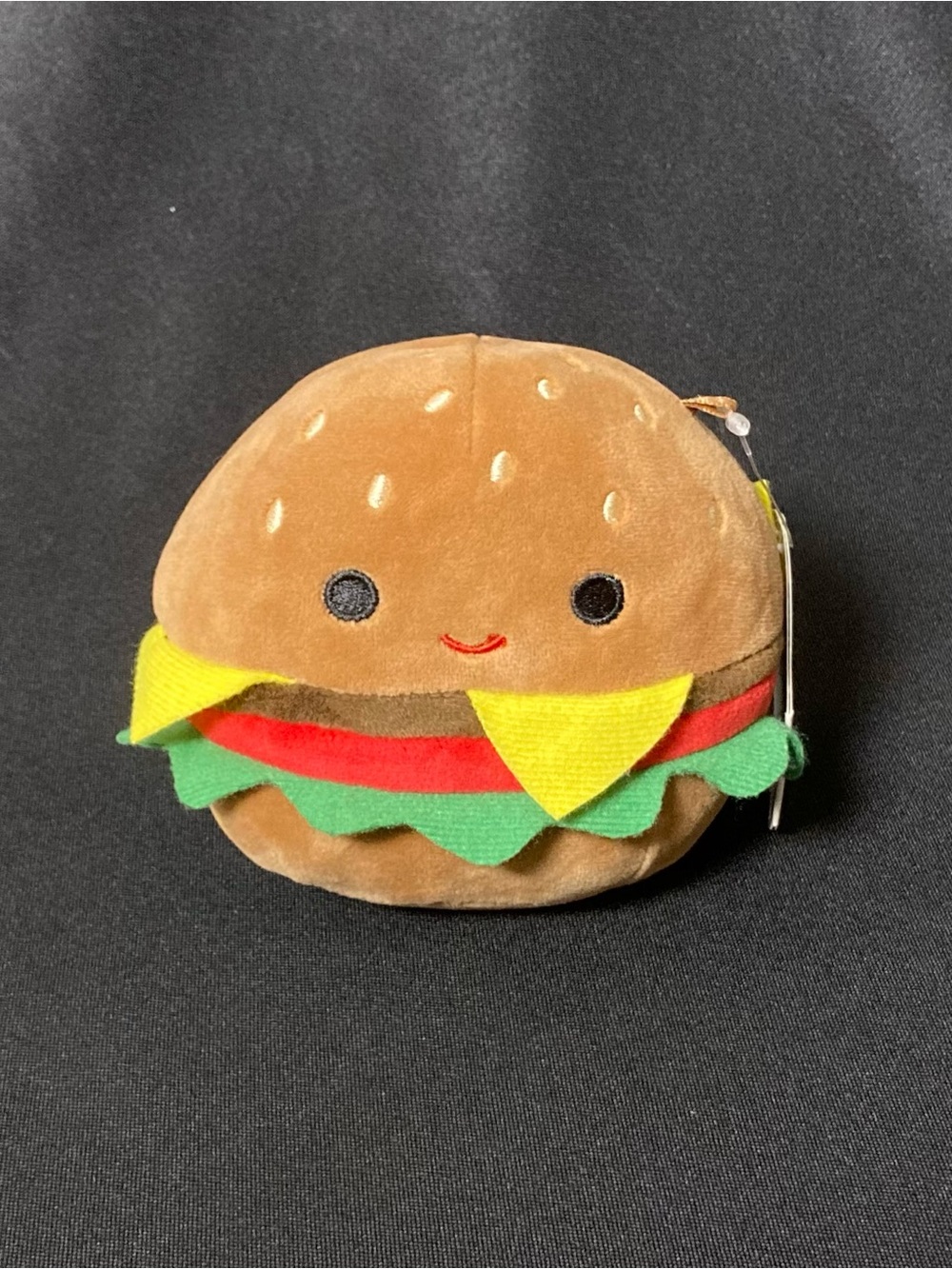 Squishmallows Carl The Cheese Burger 4” Inch